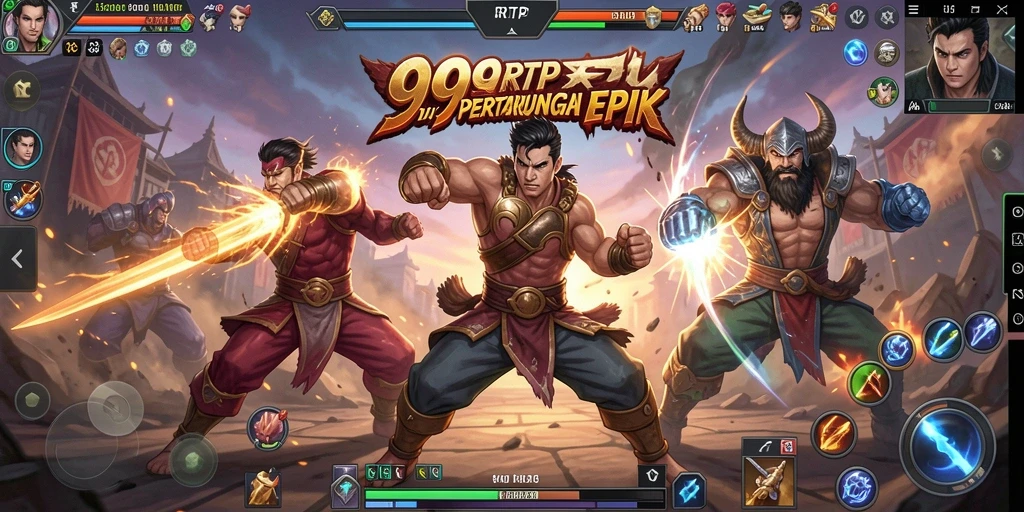 Tampilan seru gameplay Fighting dalam 99RTP yang penuh aksi.