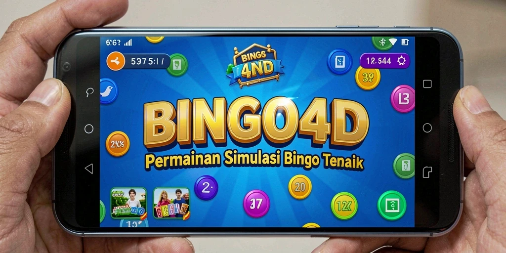 Tampilan screenshot BINGO4D menampilkan gameplay bingo yang seru dan interaktif.