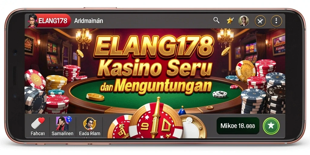 Screenshot ELANG178 menampilkan gameplay menarik dari permainan Kasino.