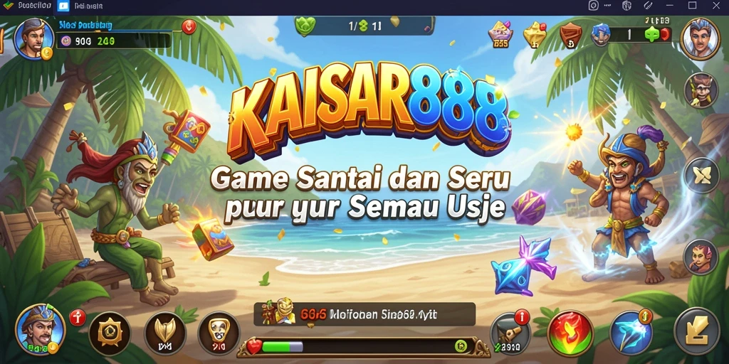 Tangkapan layar gameplay KAISAR888 yang menarik dan seru.