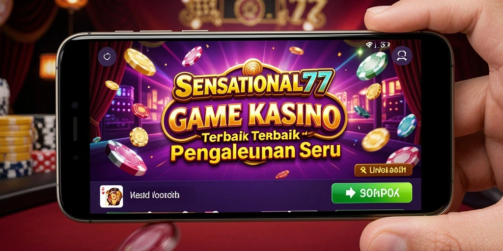 Gameplay seru dari SENSATIONAL77 dengan berbagai permainan kasino.