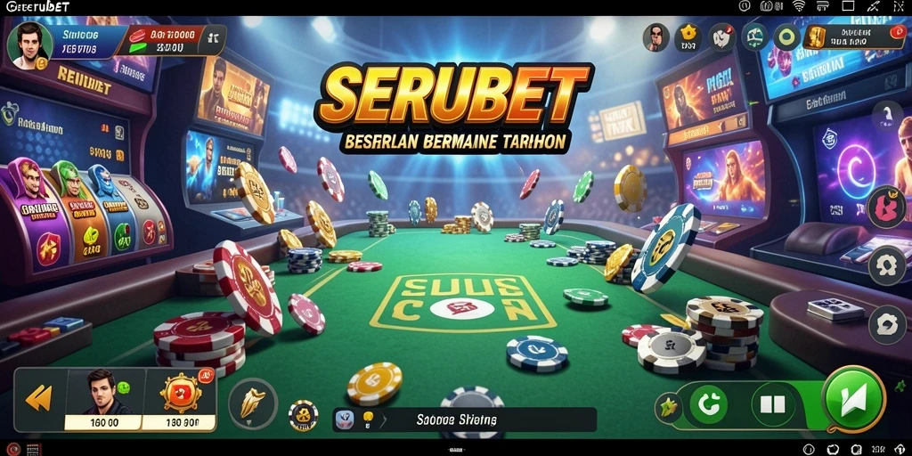 Tangkapan layar SERUBET menampilkan gameplay menarik dan imersif.